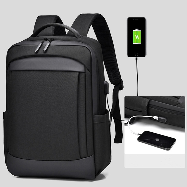 Factory Price New Design Durable Laptop USB Backpack Travel Business Computer Backpack Bag for Men
