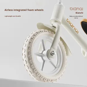 Bicicleta de Equilibrio 3 en 1 para Niños Bianchi, Marco de Metal, para Niños de 1 a 5 Años, Andador para Bebés, Pedales, Bicicleta de Dos Ruedas de Nivel Inicial - Product Image 3