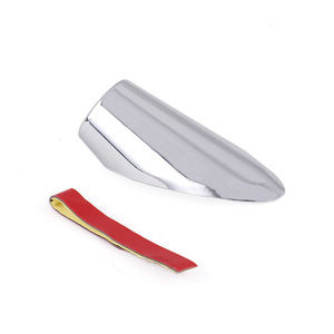 Cache-antenne de voiture CRASTP en métal argenté, style balle, découpe sur mesure, installation universelle - Product Image 5