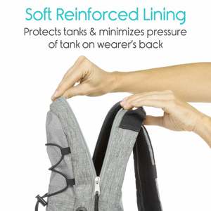 กระเป๋าใส่ถังออกซิเจนแบบมีล้อสำหรับรถเข็นคนพิการ  ตัวอย่างสินค้าฟรี  รับผลิตตามแบบที่ต้องการ - Product Image 4