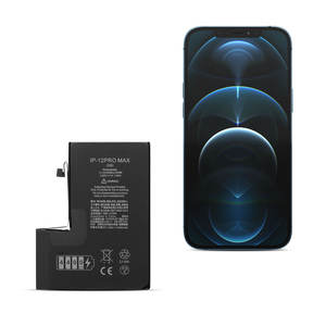Batería de litio de alta capacidad de repuesto para iPhone 12 Pro Max, nueva con función de carga certificada por ROHS y MSDS - Product Image 4