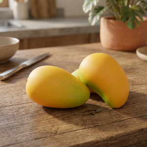 Toysrunner Anti-stress Decompression Stress Relief Pu <b>Material</b> Fruits Shape Fidget Toy Squeeze Mango Unisex for 14 Years & up - Product Image 4