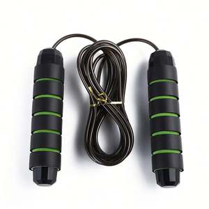 YIWU ejercicio gimnasio entrenamiento cuerpo construcción forja esponja mango saltar <span class=keywords><strong>cuerda</strong></span> ajustable saltar <span class=keywords><strong>cuerda</strong></span> cruzada - Product Image 1