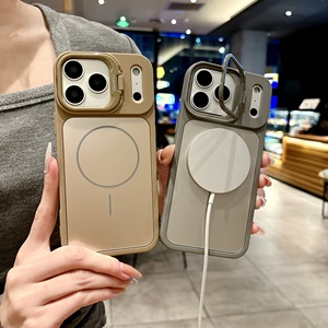 Custodia magnetica traslucida opaca antiurto per <span class=keywords><strong>Apple</strong></span> <span class=keywords><strong>iPhone</strong></span> 17 <span class=keywords><strong>11</strong></span> 12 13 14 15 16, protezione per uomo e donna - Product Image 6