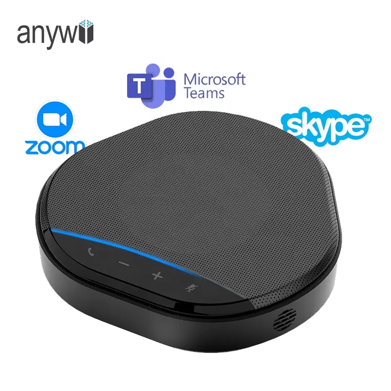 Anywii noise cancelling omnidirectional conference speakerphone video conference speaker PC Computer desketop microphone