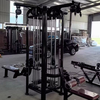 Nouveau design, prix usine, équipement de fitness multi-stations 5 postes pour quatre personnes, machine multi-stations 4 postes