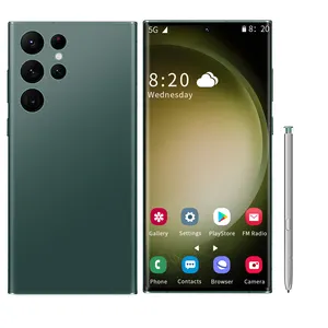 Hot bán S23 điện thoại thông minh 7.2 inch toàn màn hình 4G 5g celular mạng mở khóa điện thoại di động 5800mAh điện thoại di động phiên bản toàn cầu