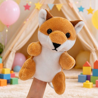 Marionnettes de doigt personnalisées de poche, jouets en peluche pour les doigts, cadeaux décoratifs personnalisés pour les campagnes promotionnelles en gros