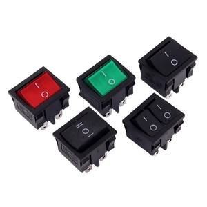 Pinch Kcd5 Rocker <b>Switch</b> 21X24mm 4 Pin 2 Position 6A 250V <b>Push</b> <b>Button</b> <b>Switch</b> - Product Image 4