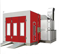 Cabine de peinture automobile portable, four de peinture mobile pour petites ateliers de réparation et services sur route