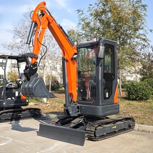 Mini Escavatore Cingolato Senza Coda da 4 Tonnellate con Cabina, Personalizzabile per Ingegneria e Costruzioni Edili, Alta Capacità di Scavo - Product Image 1