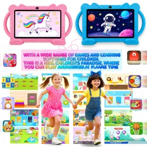 <span class=keywords><strong>7</strong></span> Inch Với Silicone Trường Hợp <span class=keywords><strong>Android</strong></span> 14.0 4GB 64GB Cho Trẻ Em Của Giáo Dục Học Tập Wifi Tab Tablette Trẻ Em Máy Tính Bảng - Product Image 5
