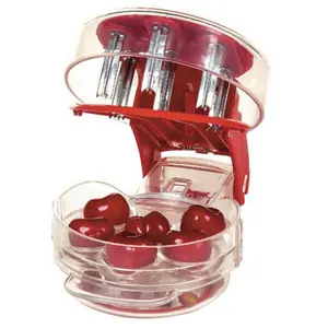 Removedor de jarras de cereja a3746, ferramenta criativa para salada de frutas, jarras de cereja, jubo, cerejeiras deseados