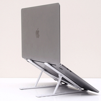 Nouveau 16 pouces en plastique réglable Portable noir blanc rose support d'ordinateur portable pliable Abs maison bureau tablette Pc support de bureau