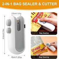 Machine à sceller les aliments électrique mini USB rechargeable en plastique pour la cuisine