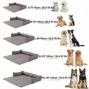 Canapé-lit pour animaux de compagnie, lavable, <span class=keywords><strong>imperméable</strong></span>, avec <span class=keywords><strong>coussin</strong></span> et rebord - Product Image 2