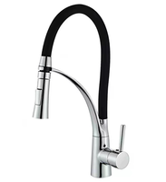 Mitigeur d'eau chaude et froide en acier inoxydable pour salle de bain, robinet cascade pour lavabo, robinet de cuisine