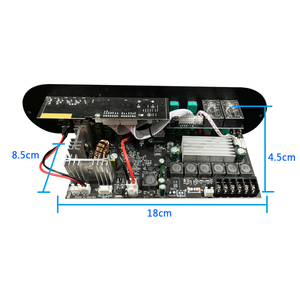 เครื่องเสียงติดรถยนต์สเตอริโอ รุ่น Stable Tone ขนาดใหญ่ โครงเหล็กสีดำ D1000 พร้อมเมนบอร์ดเสียง บลูทูธ USB TF ไมค์คู่ รีโมทคอนโทรล ระบบเพิ่มเสียง - Product Image 3