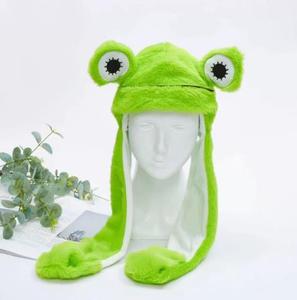 Nouveauté : Chapeaux en peluche doux et adorables personnalisés, chapeau de <span class=keywords><strong>loup</strong></span> en peluche mignon, accessoires de costume pour fête d'Halloween pour adolescents et adultes - Product Image 6