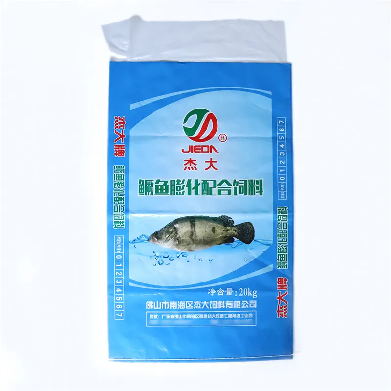 Tas anyaman plastik 50kg PP ramah lingkungan pemasok Tiongkok bersertifikat GRS untuk biji tepung beras gandum