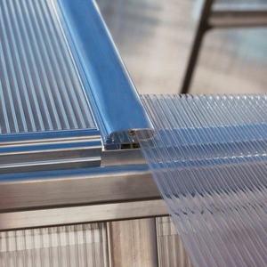 ราคา<span class=keywords><strong>แผ่น</strong></span>หลังคาโพลีคาร์บอเนตแบบผนังคู่ 3 มม. รุ่น Connector h และ U Profile ขนาด 4x8 นิ้ว ในรัฐกะเรล่า - Product Image 1