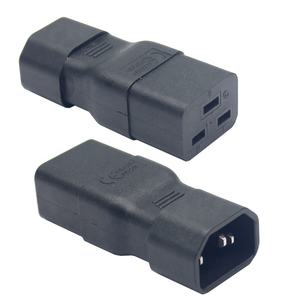 Convertidor de corriente IEC320, adaptador de corriente C14 a C19, PDU 10A con 2 salidas, enchufe eléctrico para C13 a C19, enchufe UPS - Product Image 6