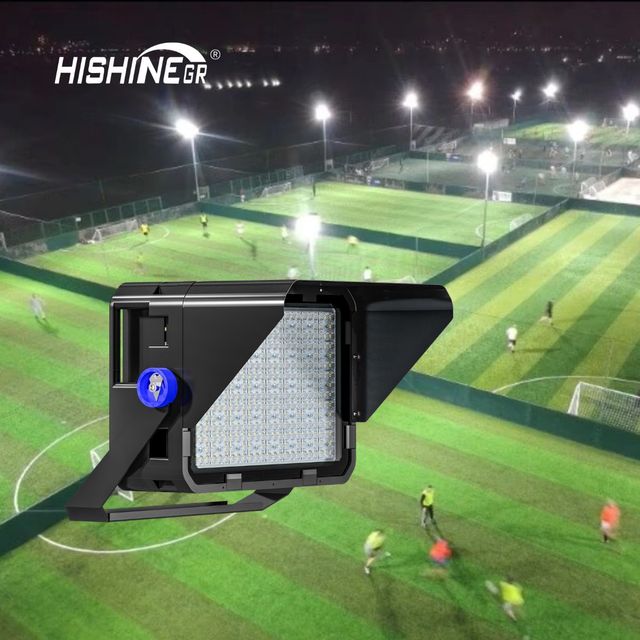 Hishine 400W 150W LED Outdoor RGB Flood Light Waterproof IP66 7-Year Warranty COB for Soccer Field Area Lighting Price SKD 10W