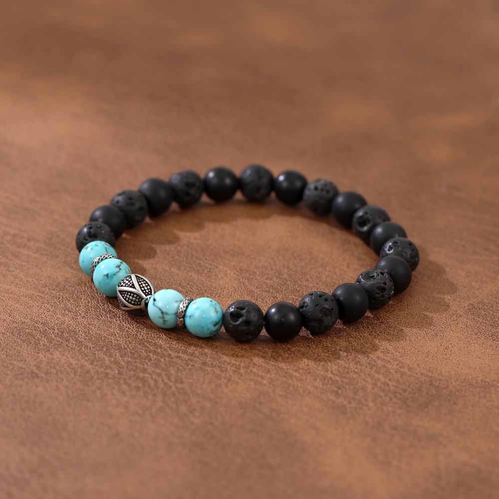 Roche volcanique Bleu Noir