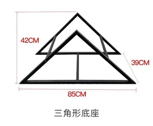 Thân thiện với môi xe bánh xe <span class=keywords><strong>Rack</strong></span> hiển thị thép vòng lốp đứng với tứ giác tam giác rim thân thiện với môi bánh xe lốp <span class=keywords><strong>Rack</strong></span> hiển thị - Product Image 4