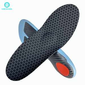 Loveinsoul PU confort semelles arc prend en charge les semelles de basket-ball en fibre de carbone conçues amélioration du saut <span class=keywords><strong>vertical</strong></span> - Product Image 5