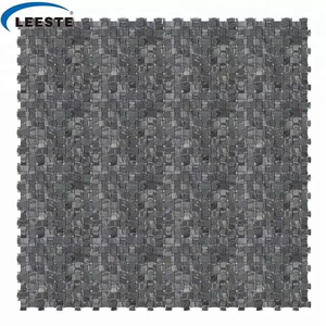 Carreaux de mosaïque en marbre gris aiguisé pour salon, pour la décoration de la maison - Product Image 4
