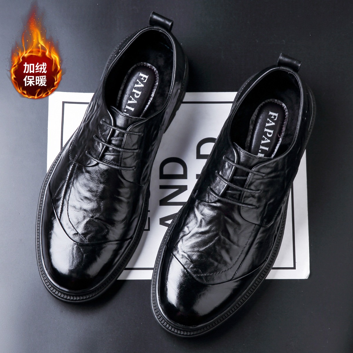 Black fleece-lined version