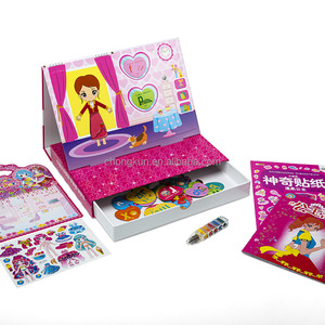 Nouveau <span class=keywords><strong>livre</strong></span> magnétique enfants jouets éducatifs Puzzle animaux Puzzles jouets avec carte jeux éducatifs - Product Image 4