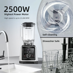 Mélangeur électrique commercial robuste presse-agrumes multifonctionnel à grande vitesse <span class=keywords><strong>appareil</strong></span> de <span class=keywords><strong>cuisine</strong></span> sans BPA - Product Image 5