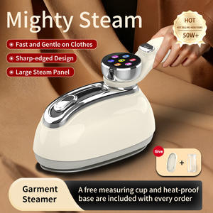 Plancha de vapor portátil para ropa, 0,9l, 1,3l, eléctrica, de doble uso, para planchado en seco y húmedo, blanca y negra - Product Image 2