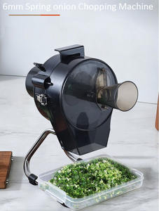 Cortadora de Verduras Eléctrica, Procesador de Alimentos Multifunción, Máquina Cortadora de Verduras, Rebanadora Automática Comercial, Máquina Trituradora - Product Image 4