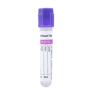Tubo de Recolección de Sangre Vacutainer Desechable de Vidrio PET con <span class=keywords><strong>EDTA</strong></span> K2 <span class=keywords><strong>EDTA</strong></span> <span class=keywords><strong>K3</strong></span>, Aprobado por la CE, para Rutina de Análisis de Sangre - Product Image 2