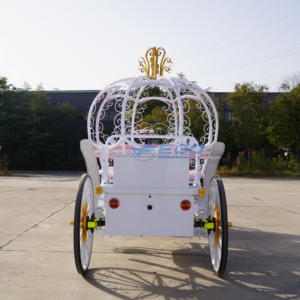 Oferta Especial: Carruaje Eléctrico y de Caballos Estilo Cenicienta para Bodas y Paseos Turísticos - Product Image 5
