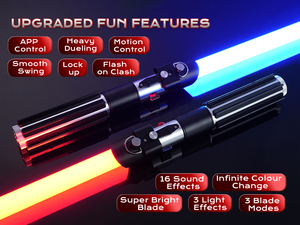 Sabres laser LGT Darth Vader SE RGB Base Lit XENO3.0 Pixel Proffie Soundboard Iightsabers Infinite Color Metal Hilt with Bass Speaker - Product Image 2