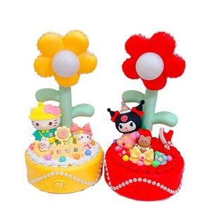 ชุดไฟกลางคืนรูปดอกไม้พลาสติก DIY สำหรับเด็กอายุ 4-6 ปี พร้อมแบตเตอรี่ในตัว - Product Image 5