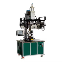 Machine de transfert thermique semi-automatique 16x60cm AC 220V pour étiquettes de tubes et produits coniques