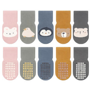 Xiangyi Calcetines Por Mayor Transpirable Cómodo Niño Recién <span class=keywords><strong>Nacido</strong></span> Niños Antideslizante Crew Grip Calcetines de bebé - Product Image 3