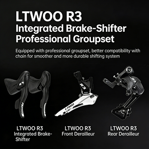 Vélo de route en alliage d'aluminium 700C à 14 vitesses avec fourche en acier au carbone et frein à disque double - Style course urbaine - Product Image 5