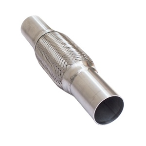 Tuyau flexible de soufflet d'échappement d'automobile avec des mamelons pour le système d'échappement de voiture Flexpipe a coopéré avec Fortune 500 - Product Image 1