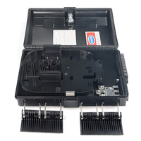 Boîtier de distribution optique 3/16 ports 16 cœurs SC FDB-16E certifié CE ROHS, cassette de montage mural ou sur poteau pour FTTH FTTB