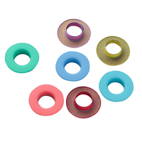 Œillets ronds en métal personnalisés avec logo – Accessoires vestimentaires écologiques sans nickel, couleurs personnalisées disponibles