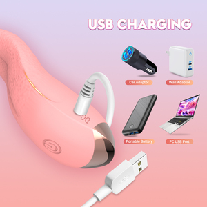 Stimulation du clitoris, <span class=keywords><strong>meilleur</strong></span> vibrateur vaginal féminin, langue douce qui lèche le clitoris, vibrateur magique en forme de langue - Product Image 6