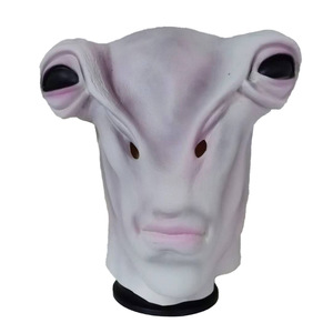 Máscara de látex Alien Platinum Son estilo Elden Ring, máscara completa para disfraz de Halloween, accesorios DIY, uso en las cuatro estaciones - Product Image 5