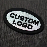 Patch en PVC souple 2D personnalisé de haute qualité avec logo, badge personnalisé, patch en PVC personnalisé pour uniforme et vêtements