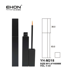 5ML Plastic Eyelash Container Screw Empty <b>Mascara</b> Tube Cosmetic Makeup Packaging Liquid Eyeliner Tubes Screen Printing Printing - Product Image 2
